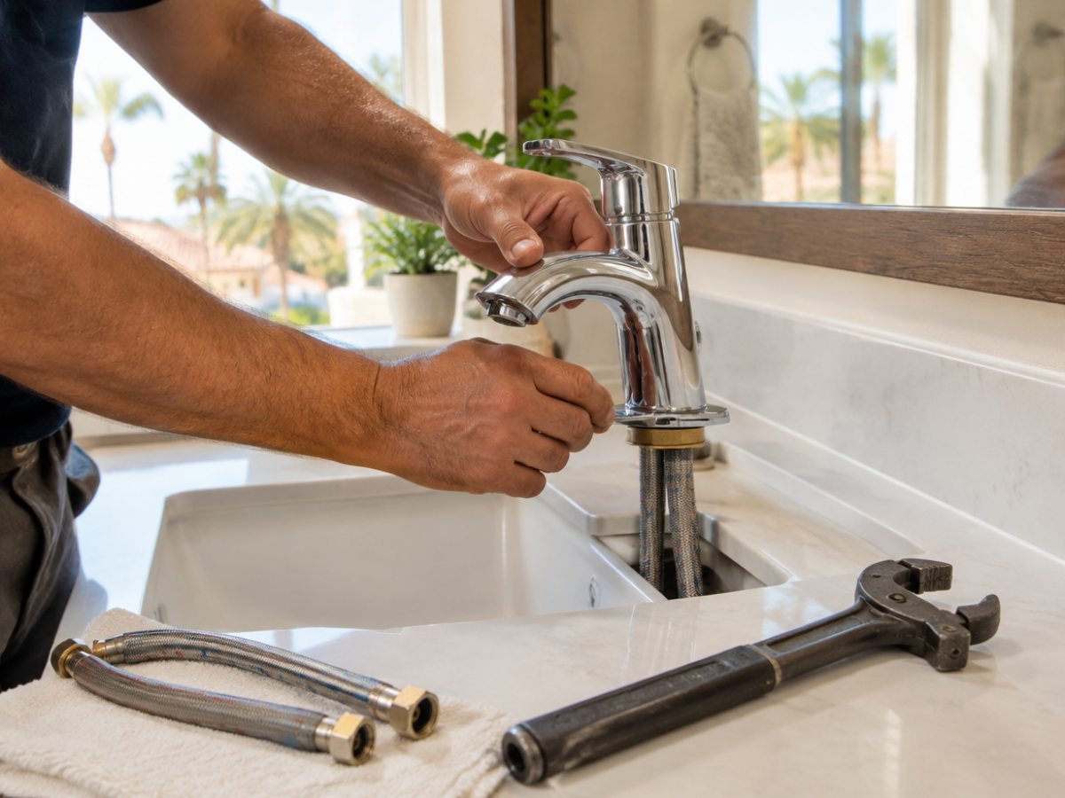 Fixture installation in Santa Clarita, CA