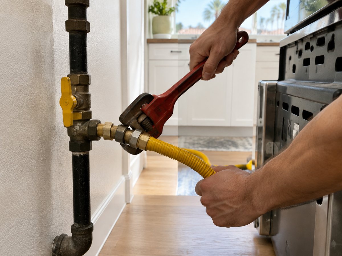 Gas line repair in Palmdale, CA