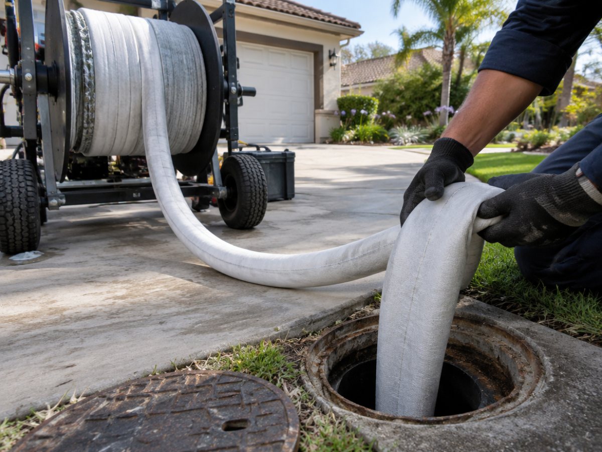 Trenchless sewer line repair in Santa Clarita, CA